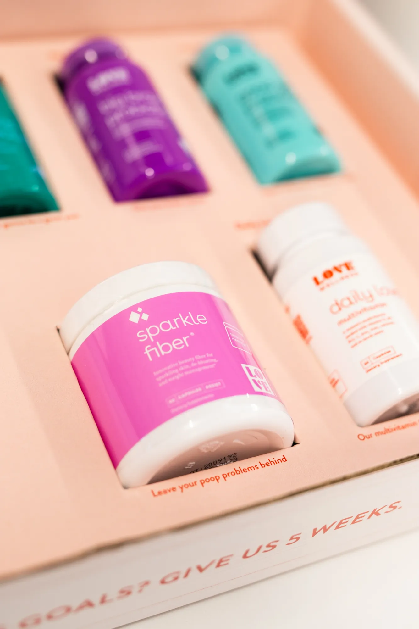 Supplements in a box